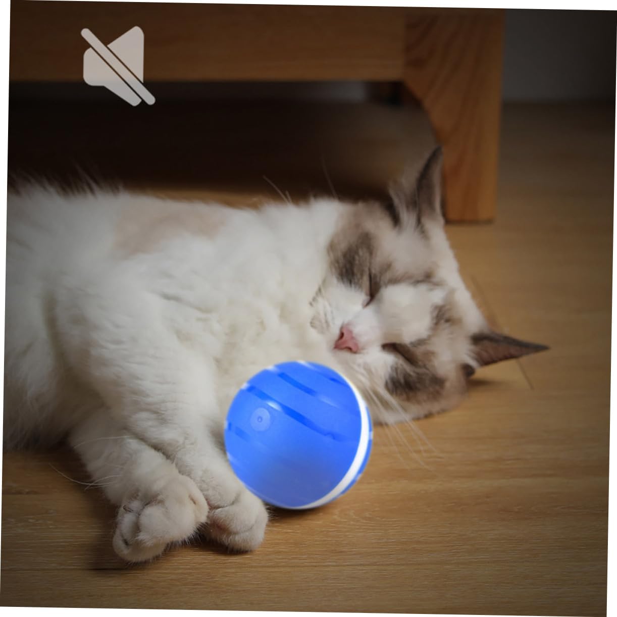 Happyyami 3 Piezas para Mascotas interactivos para pequeño para rodando
