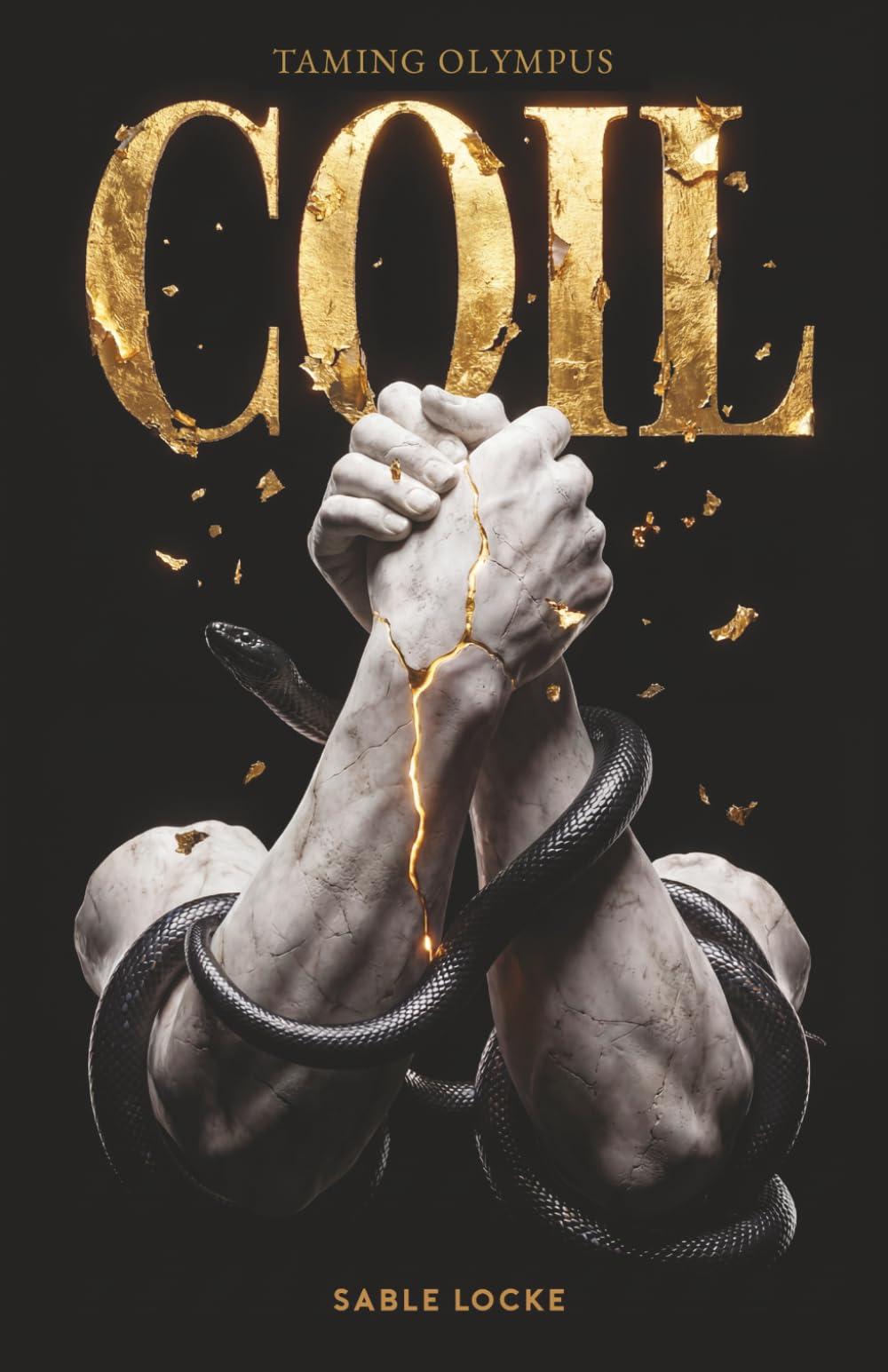 COIL: A SPICY Dark MM+ Greek Mythology Monster Romance (Taming Olympus)