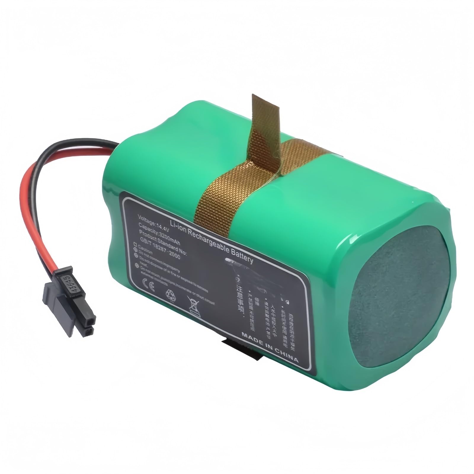 Eapoiuyr One Color 14.4V 3200Mah Replacement Battery Compatible With Coredy R750-2200Pa G800 G850 Robotic Vacuum Cleaner Accessories Parts