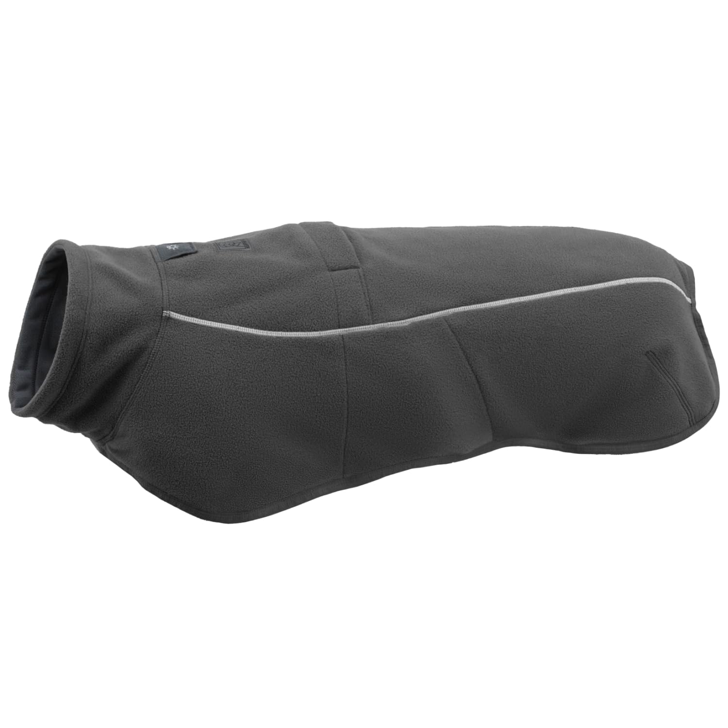 Ruffwear, Climate Changer Dog Fleece Vest, Lightweight, Warm, Winter Coat for Dogs with Adjustable Fit, Quick Release Buckles, Reflective Trim, and Harness Compatibility, Basalt Gray, Large