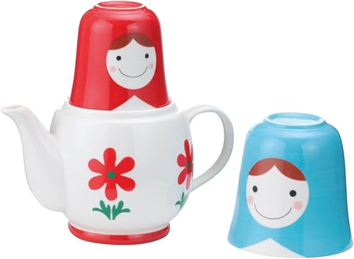 Miniatura 5 de Sunart SAN2092 - Linda vajilla Peter Pan Tetera y taza (juego de té para 1)