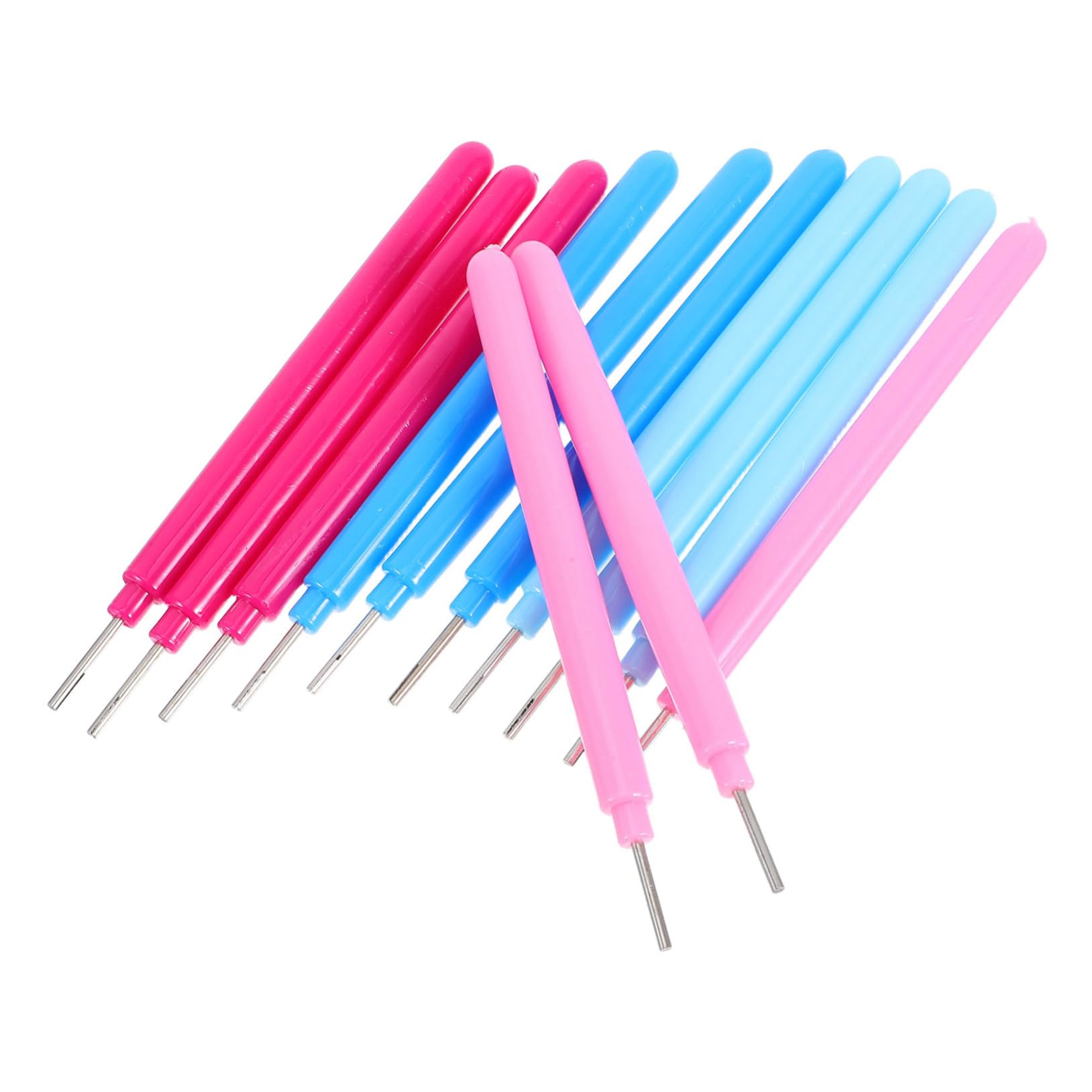 Herramientas de quilling para arte en papel con bolígrafo ranurado y aguja en kit de 16 piezas