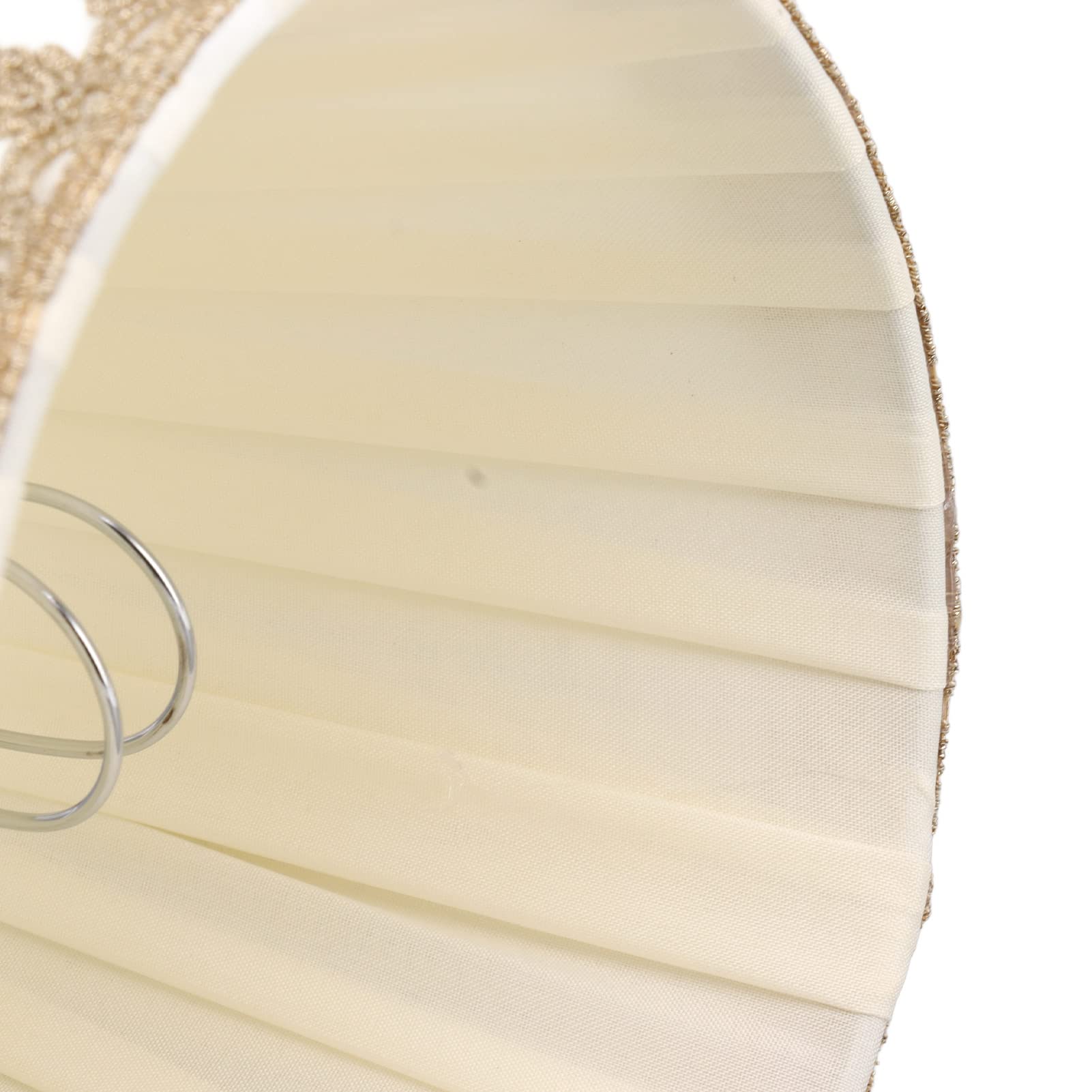 Abat-jour Bougie 6 Pièces, Pour Petite Ampoule E14, Ensemble D'abat-jour En Tissu à Clipser, Abat-jour De Décoration Pour la Maison, Pour Lampadaires, Lampes De Table, Lustres Ou Appliques Murales