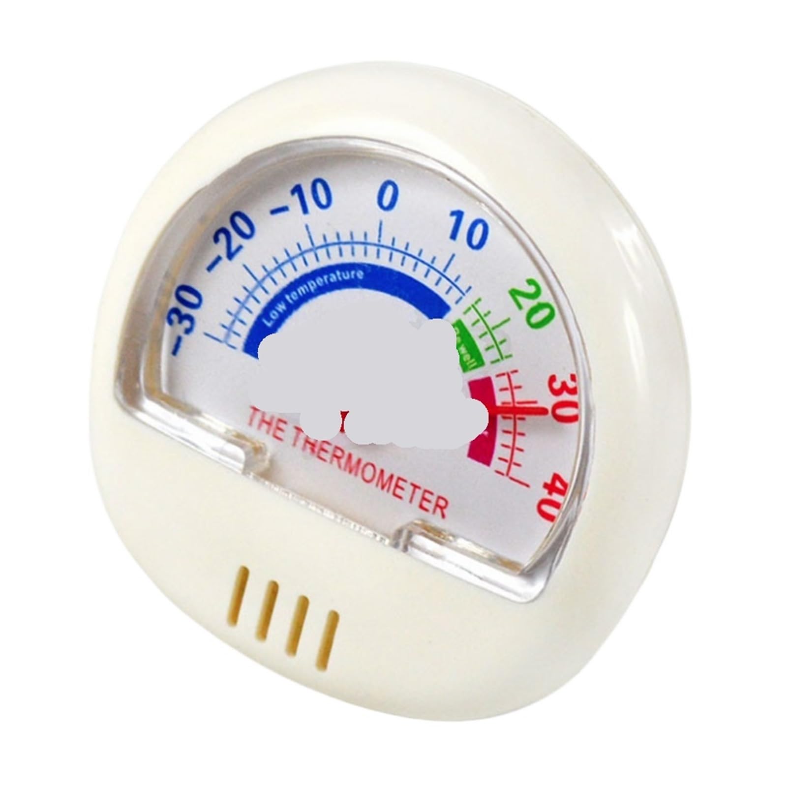 6 termometri rotondi autoadesivi ad alta precisione for finestre, interni, esterni, pareti, serre, giardini, forniture for la casa(A)