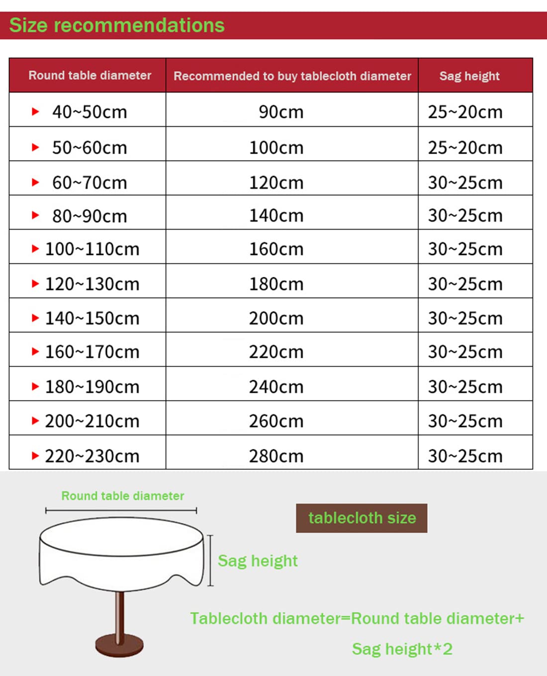 Coton et Lin Nappe Ronde en Lavable Machine Diamètre 90cm-280cm Hôtels Restaurants Conférences Evénements et Fêtes Nappes Gris Clair Diamètre 160cm