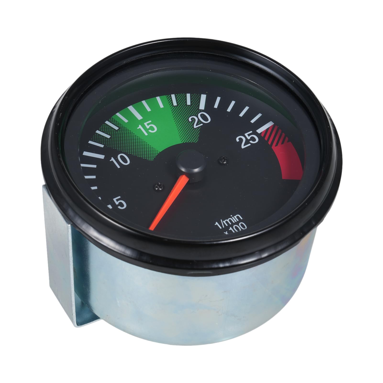 Tacómetro de 12 V apto para panel de instrumentos modificado Mercedes de 3.937 in, 3,75 pulgadas, 0 a 2500 RPM, 637 Hz, medidor universal de RPM para motor de coche y