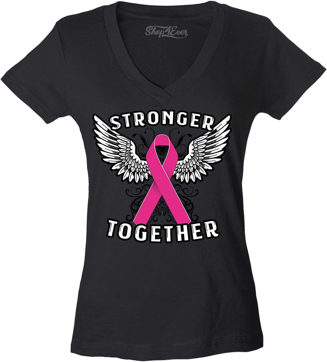 Amazon.com: shop4ever Stronger Together Breast Cancer Ribbon Awareness ...