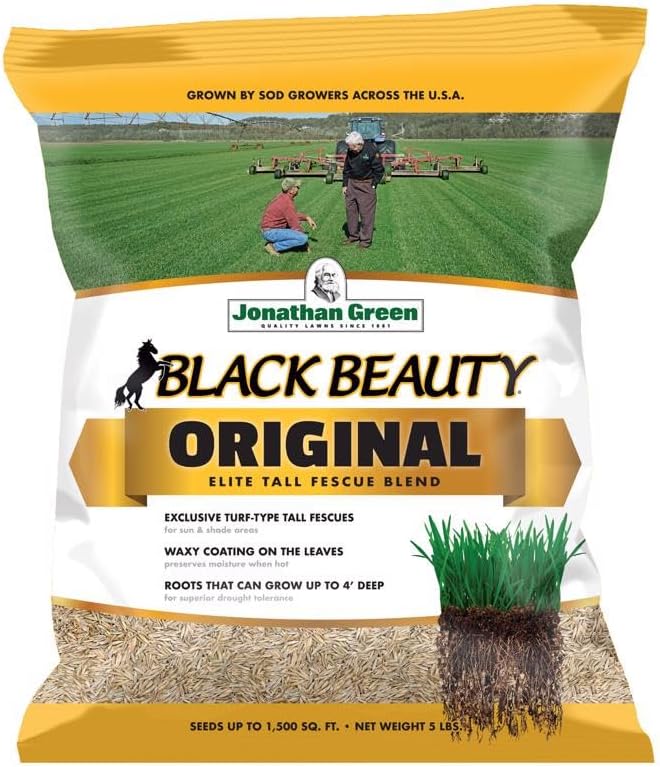 Jonathan Green Black Beauty Original Tall Fescue Grass Seed 5 lb.