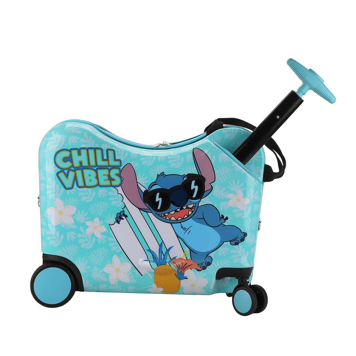 Bioworld Disney Stitch Chill Vibes Children's Ride-On Luggage