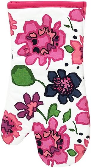 Kate Spade Festive Floral Oven Mitt, 7 x 13