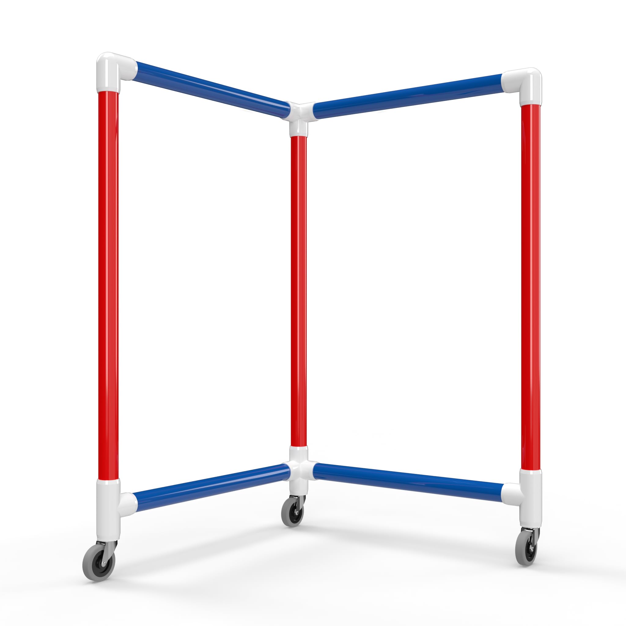 SkateRanger XL - Tall Adult and Teen Size Roller Skate Trainer, Red/Blue