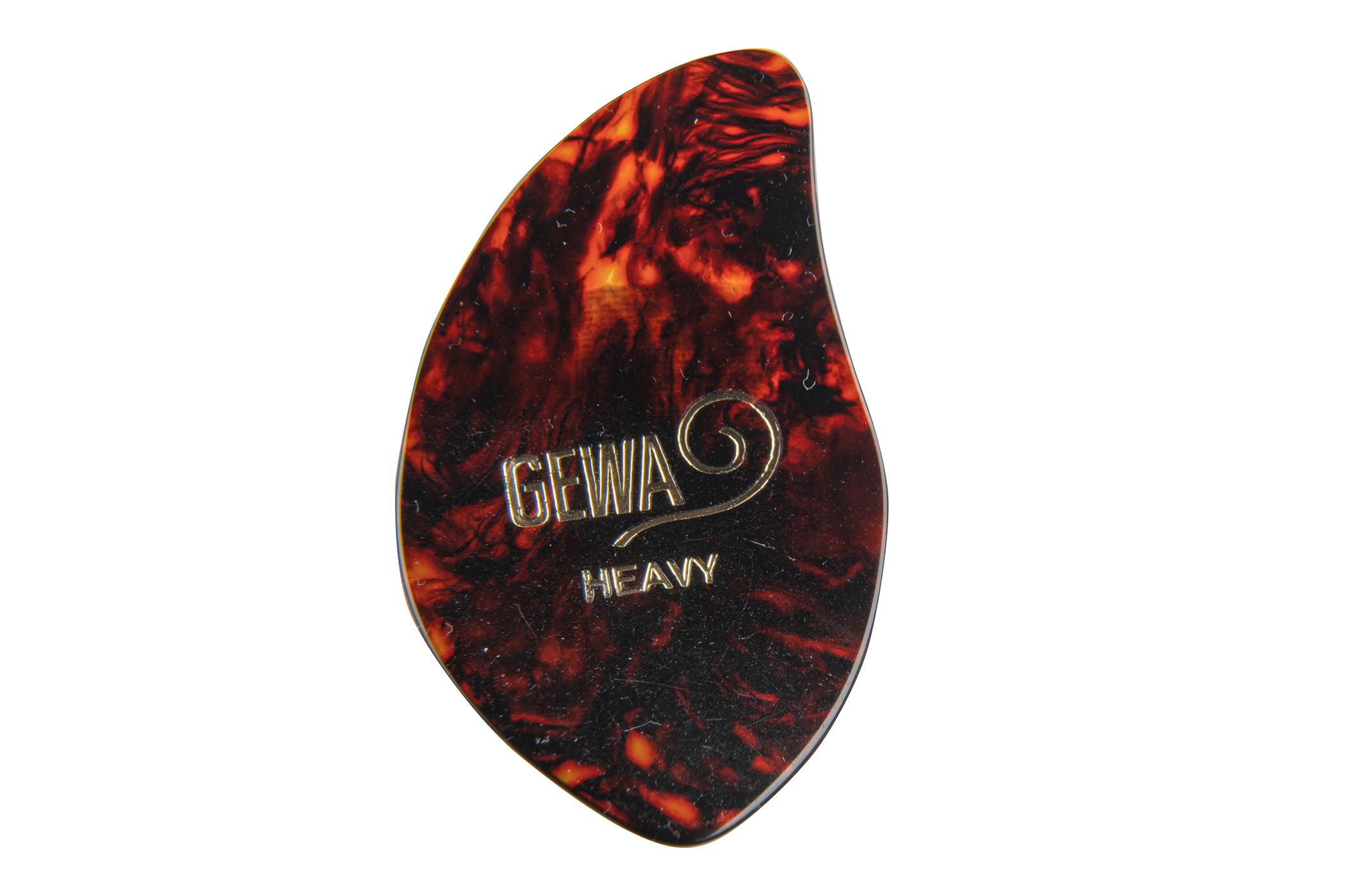 GEWA plectrum/pick Bassman for electric bass, large curved shape, 12 pieces