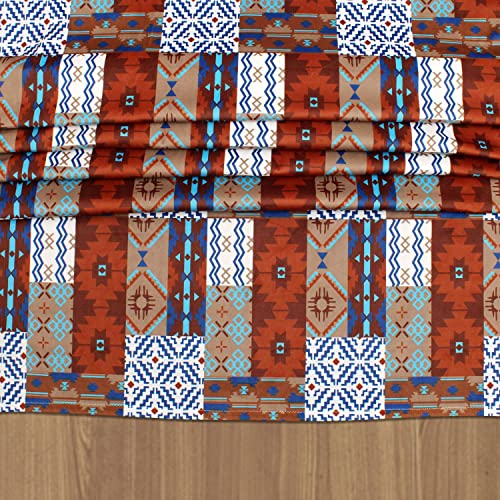 Image of AAZEEM Printed Tablecloth Soft Feel Table Cover 4-6 Seater,Table Cover,Dining Table Cover, Table Linen,Dining Table Chair Cover,Dining Table Cover 6 Seater(Rectangle /Oblong, 55 x 70 Inch, Multicolor)