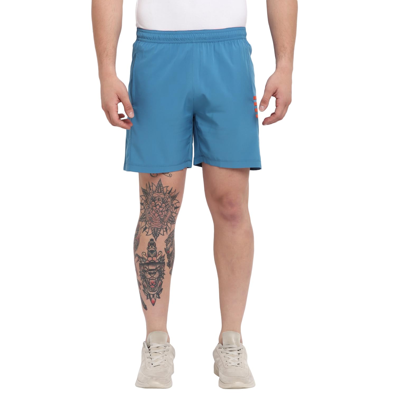 yuuki Men NSL CNS Stripe Shorts Shorts, DEEP Blue, S-picture-24