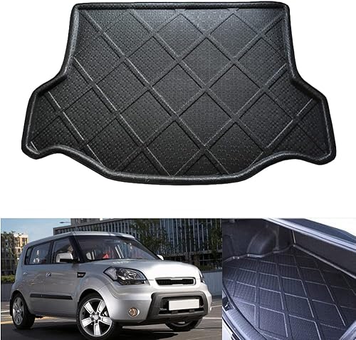 Alfombrilla para maletero de coche, bandeja para maletero de coche, cubierta trasera para maletero de Kia Soul 2011, 2012, 2013, 2014, 2015, 2016,