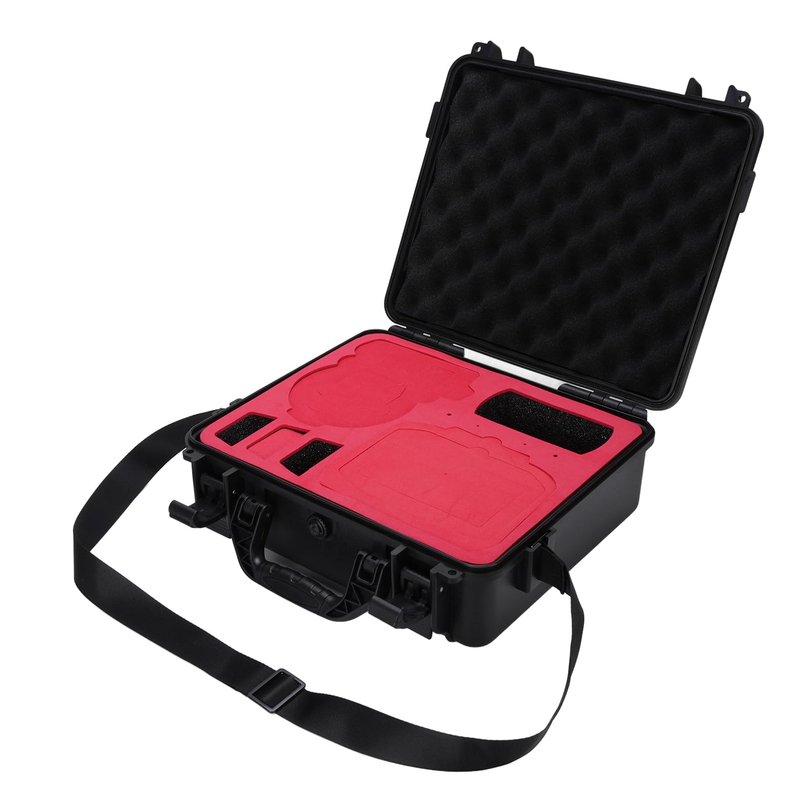 Przenoszenie Drona, Twarda, Odporna na Deszcz, Przenośna pamięć Masowa, Wyściełana pianką Torba z Paskiem na ramię, Idealna do Flip Drone. 6 Baterii 1 Menedżer ładowania 1 Kontroler