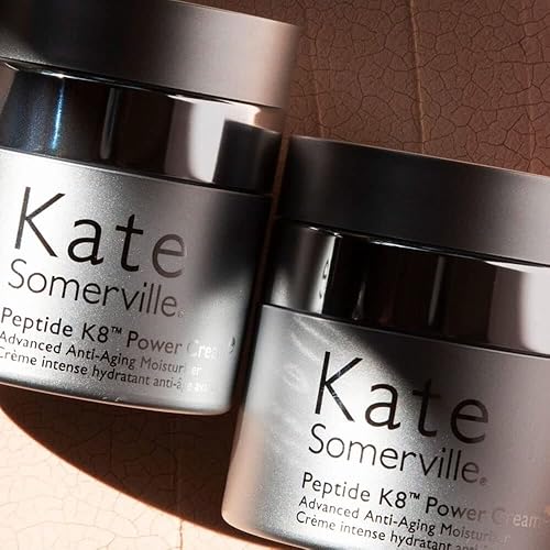 Miniatura 6 de Kate Somerville Peptide K8 Power Cream - Crema hidratante antienvejecimiento avanzada, repara la piel dañada, mejora la textura y el tono, 1 onza