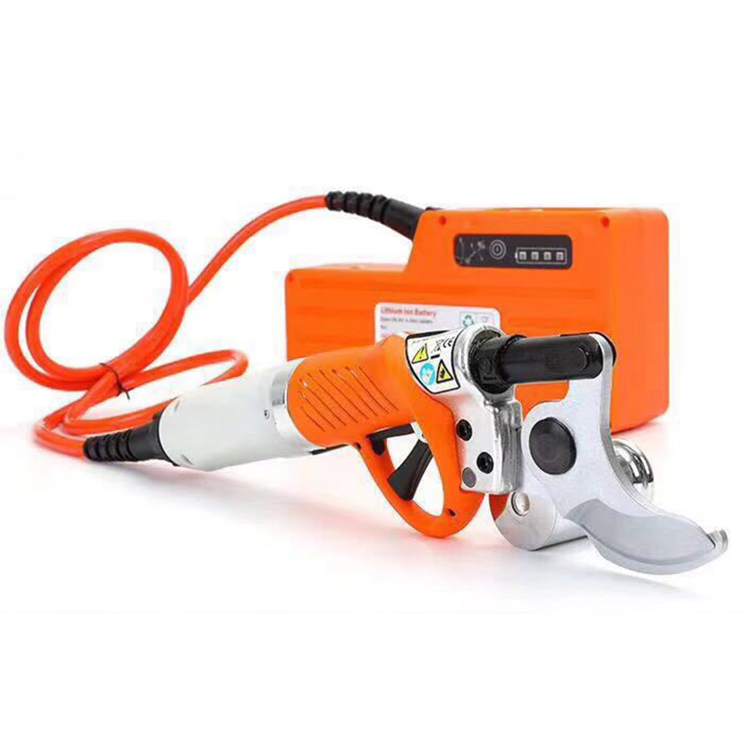 Cortador De Ramas Eléctrico De 36 V, Tijeras De Podar Eléctricas Profesionales De 4,5 Cm, Trabajo Continuo De 8 a 10 H, para Jardinería, Árboles Frutales Y Viñedos