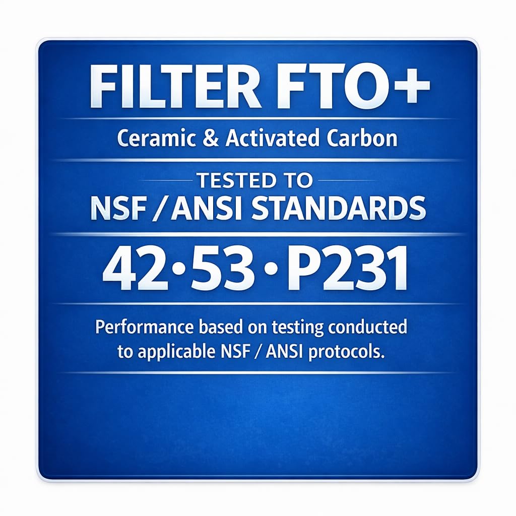 8.5L Système de Filtration gravitaire | Coldstream FTO+ Filters + Stainless Steel Spigot