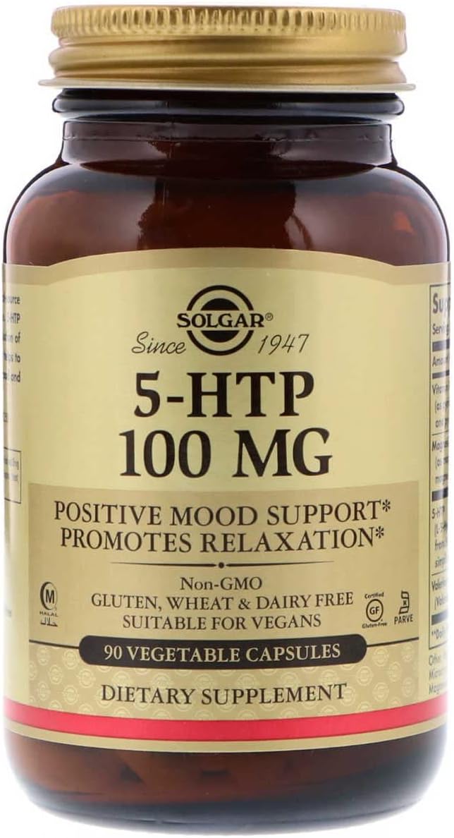 SOLGAR 5Htp 100 Mg, 90 CT Health & Household
