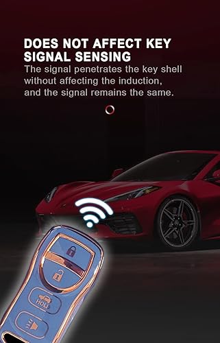 Miniatura 7 de ontto Funda para llave de automóvil de 3 botones para Nissan Altima Maxima 350Z Armada Quest Sentra compatible con Infiniti EX35 FX35 FX45 2002-2006