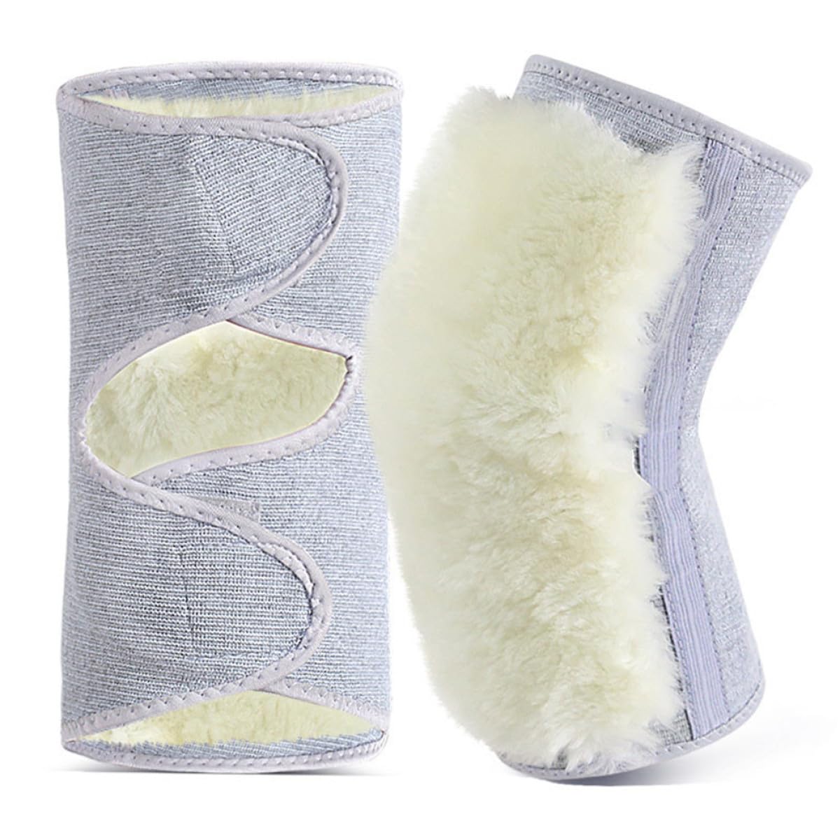 Gatuida Genouillère Protection Jambe Respirante Housse Genou Chaud Hiver pour Activités Sportives et Plein Air Ski Golf