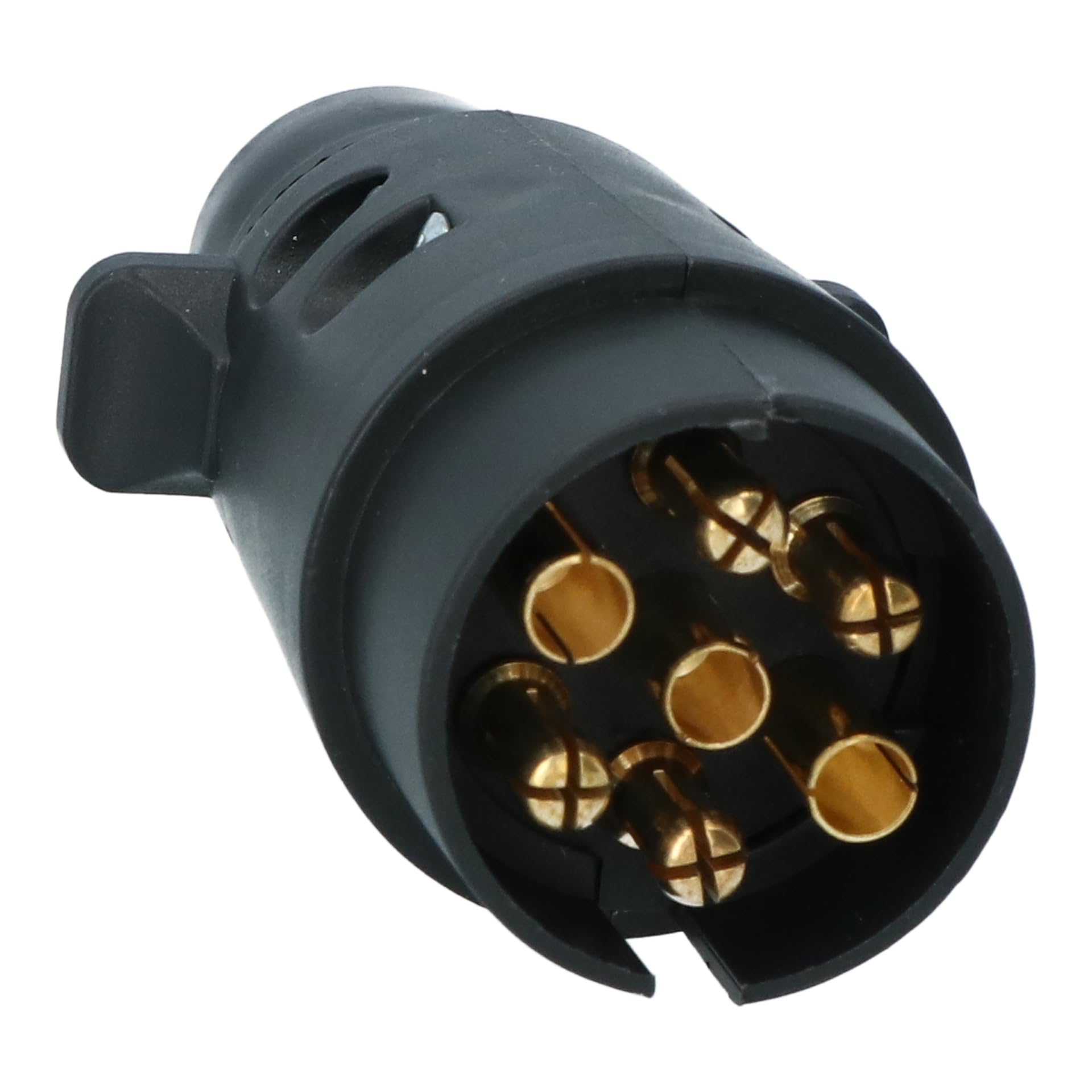 5 Set Spine E Prese A 2 Fori Per Cavi Elettrici Auto - Con Terminali Metallici (Bianco)