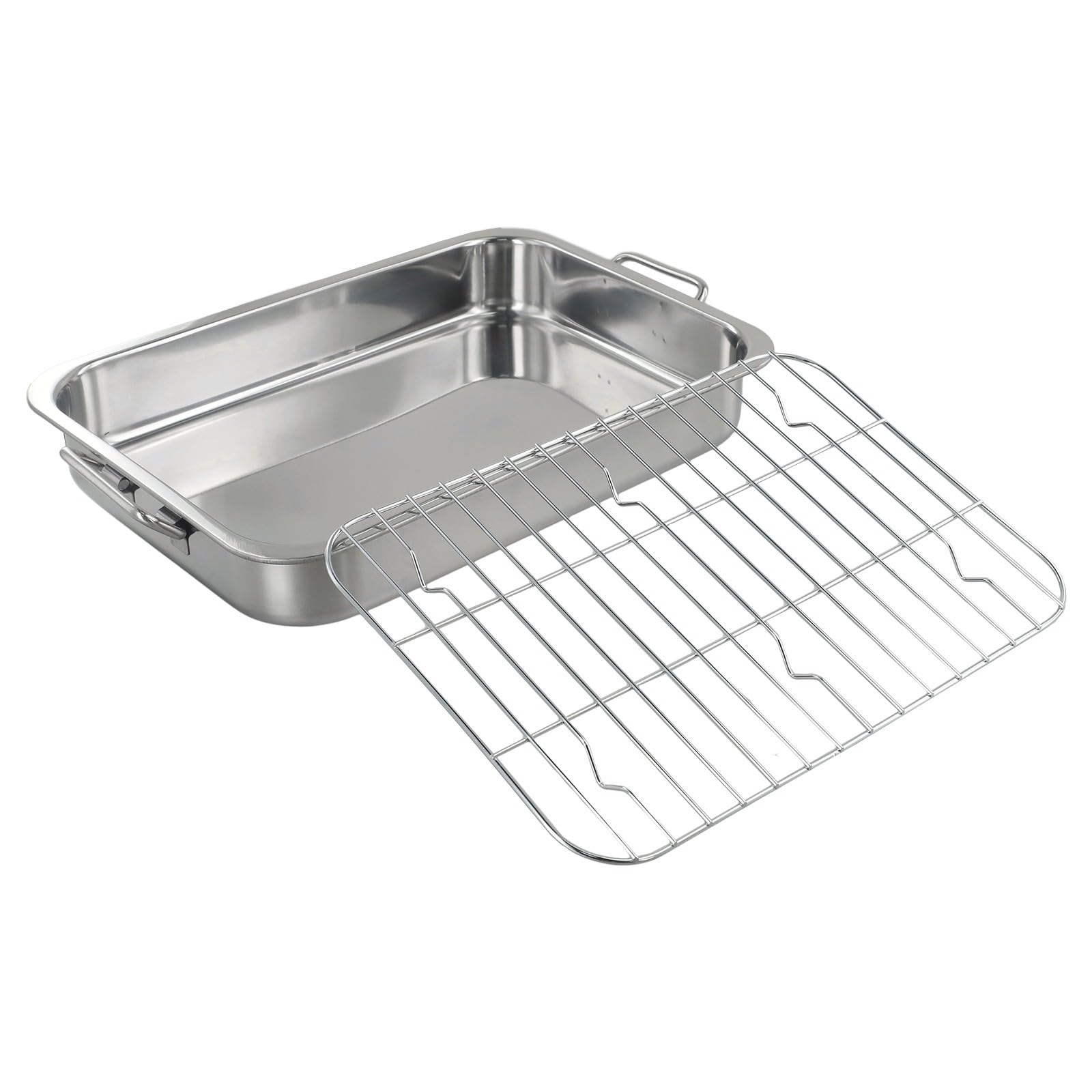 Kochteile Bratblech Ofenpfanne Grillrost 42*32*6,5CM(42*32*6,5 cm)