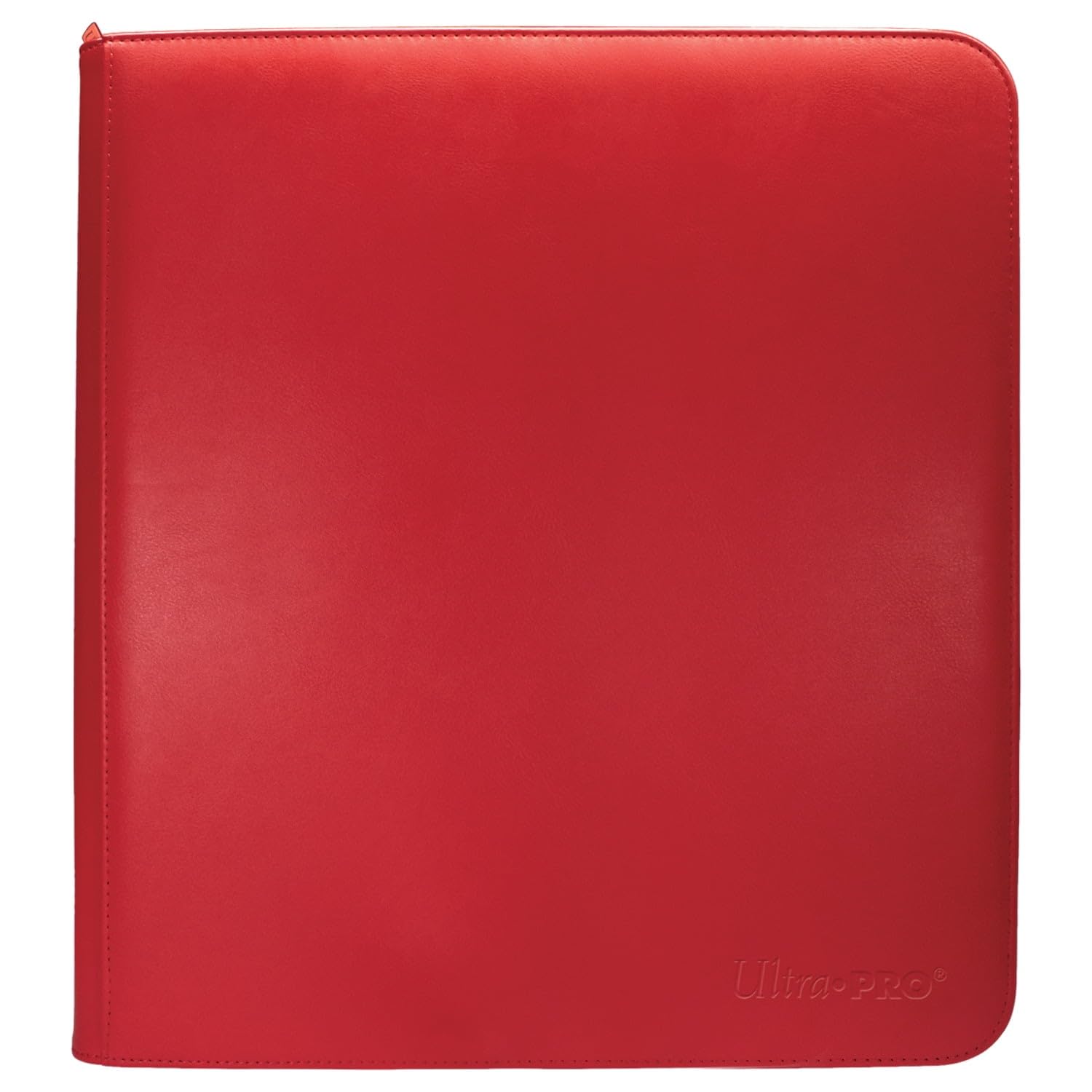 Ultra Pro - Carpeta Pro con 12 bolsillos con cremallera, color rojo
