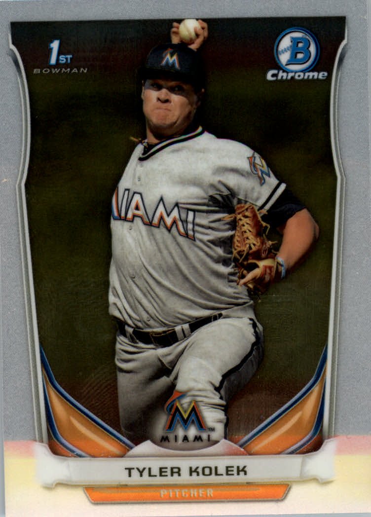 2014 Bowman Chrome Draft #CDP1 Tyler Kolek