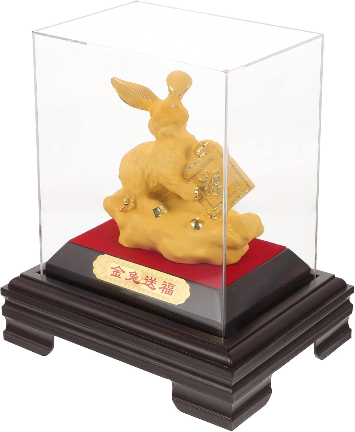 2023 Year of The Rabbit Figurine Feng Shui Chinese Zodiac