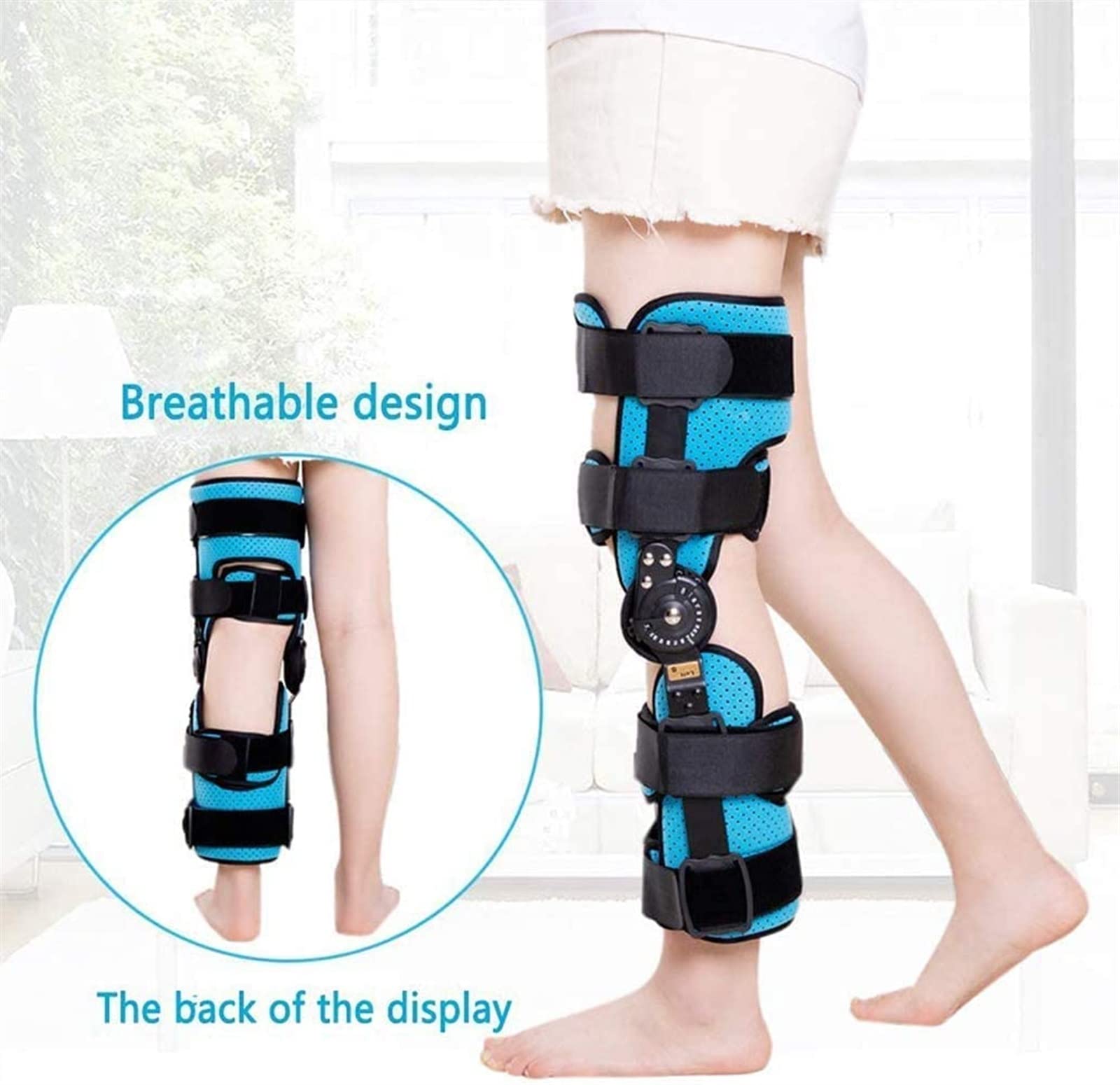 Stabilizator kolana na zawiasach, stabilizator stawu kolanowego, stabilizator stawu kolanowego, stabilizator kolana, stabilizator kolana, na Acl Arthritis łąkotki, uraz więzadła, lewy rozmiar S