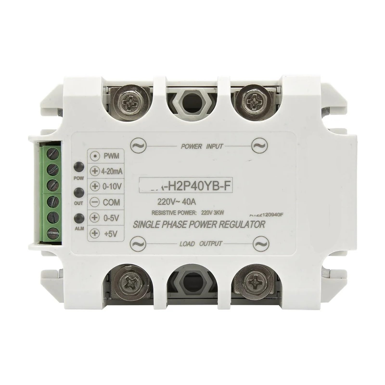 modulo relè allo Stato Solido H2P40YB-F AC 40A 220V regolatore di Tensione a Stato Solido a Feedback Negativo a Circuito Chiuso/modulo regolatore di Potenza