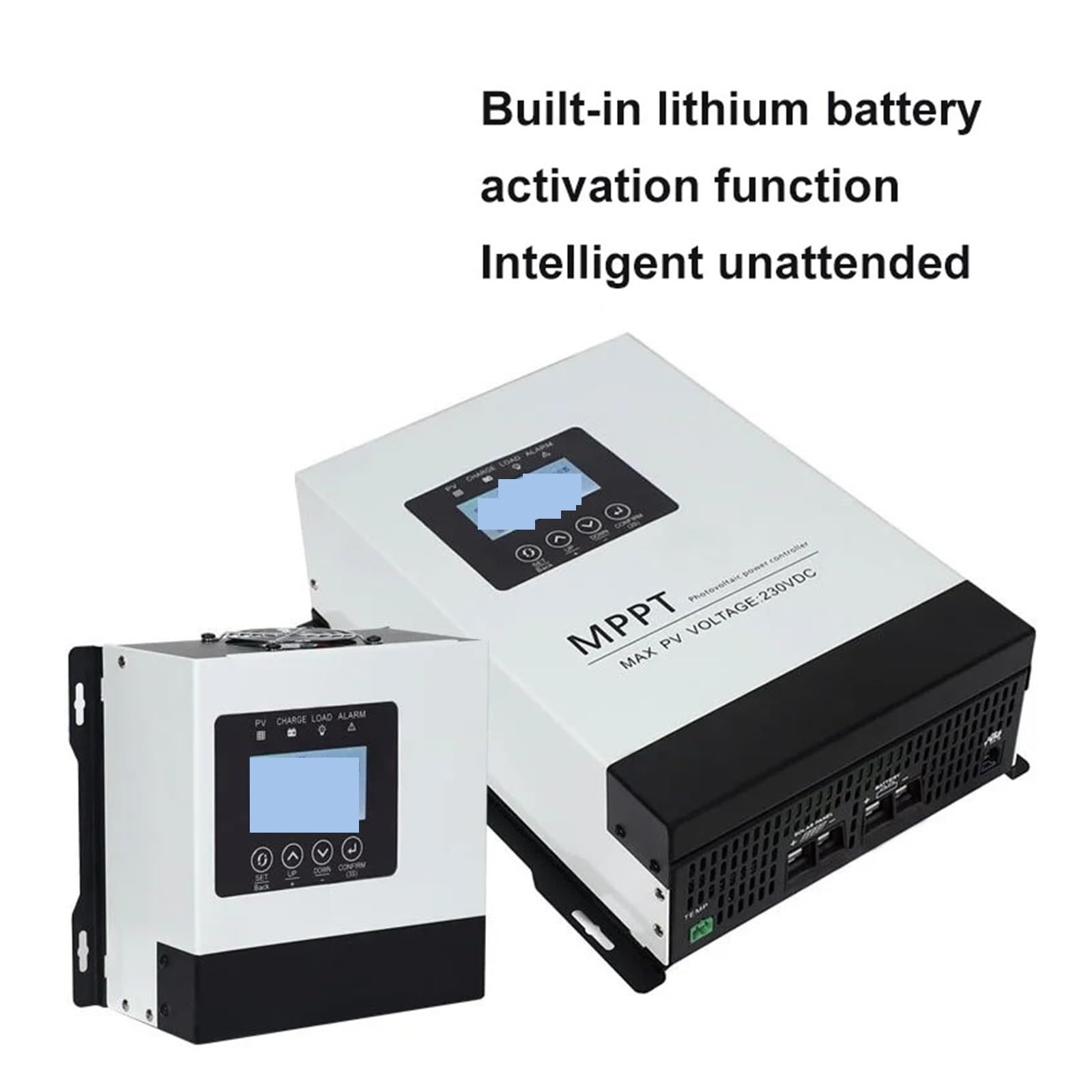 150VDC Inteligentny regulator ładowania solarnego MPPT | Zapewnia czytelny ekran LCD, automatyczna regulacja; do systemów solarnych z bateriami LiFePO4 i litowymi.