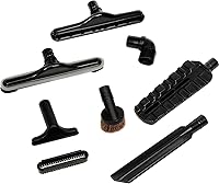 Vista 5 de Global Industrial Aspiradora comercial HEPA con kit de herramientas de 8 piezas, capacidad de 1-1/2 galones, 1500 vatios, 120 V, cable