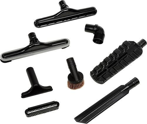 Miniatura 6 de Global Industrial Aspiradora comercial HEPA con kit de herramientas de 8 piezas, capacidad de 1-12 galones, 1500 vatios, 120 V, cable de