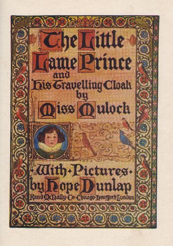 The Little Lame Prince and His Traveling Cloak B00198NRIY Book Cover