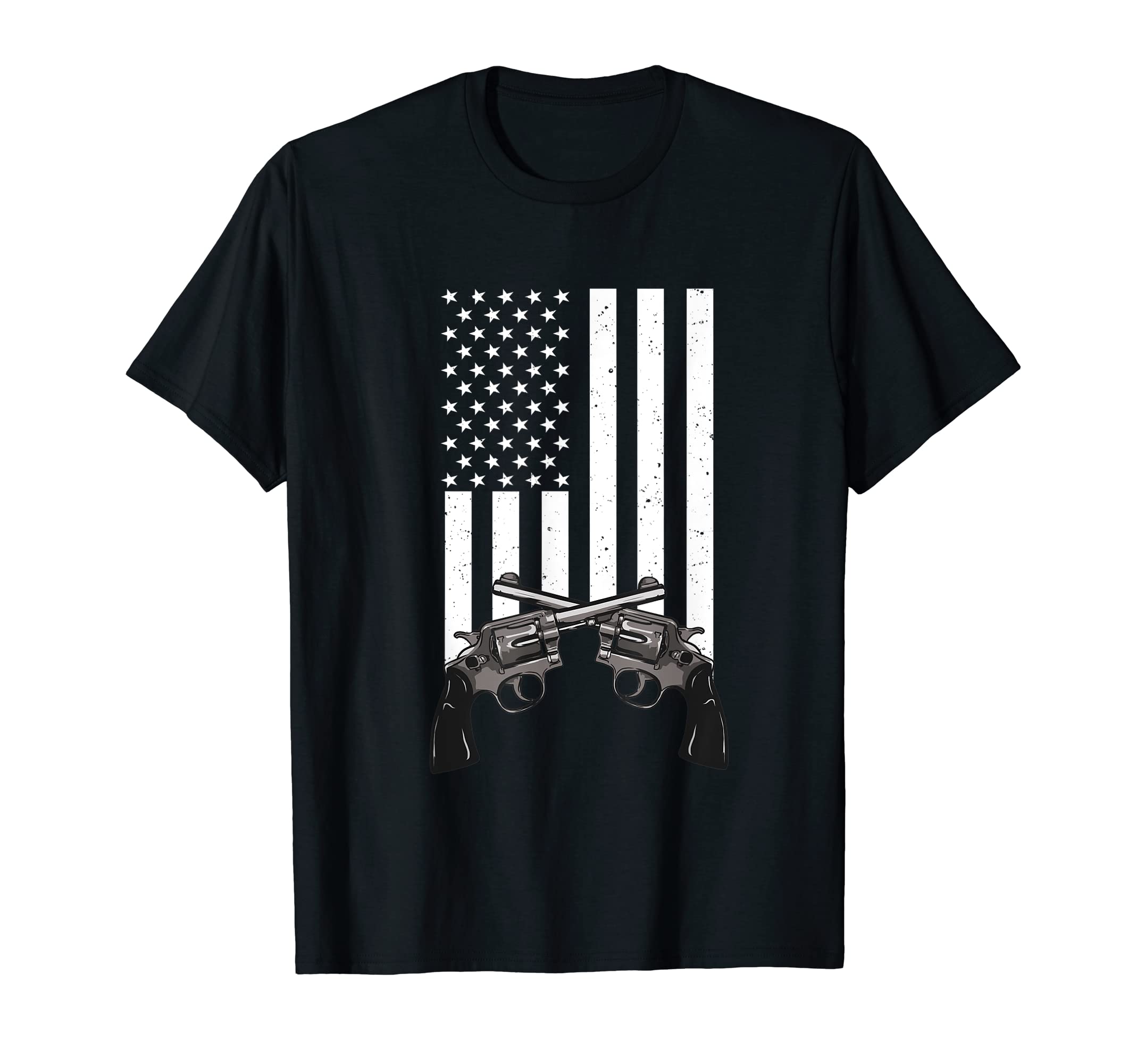 Cool Revolver for Patriotic T-Shirt