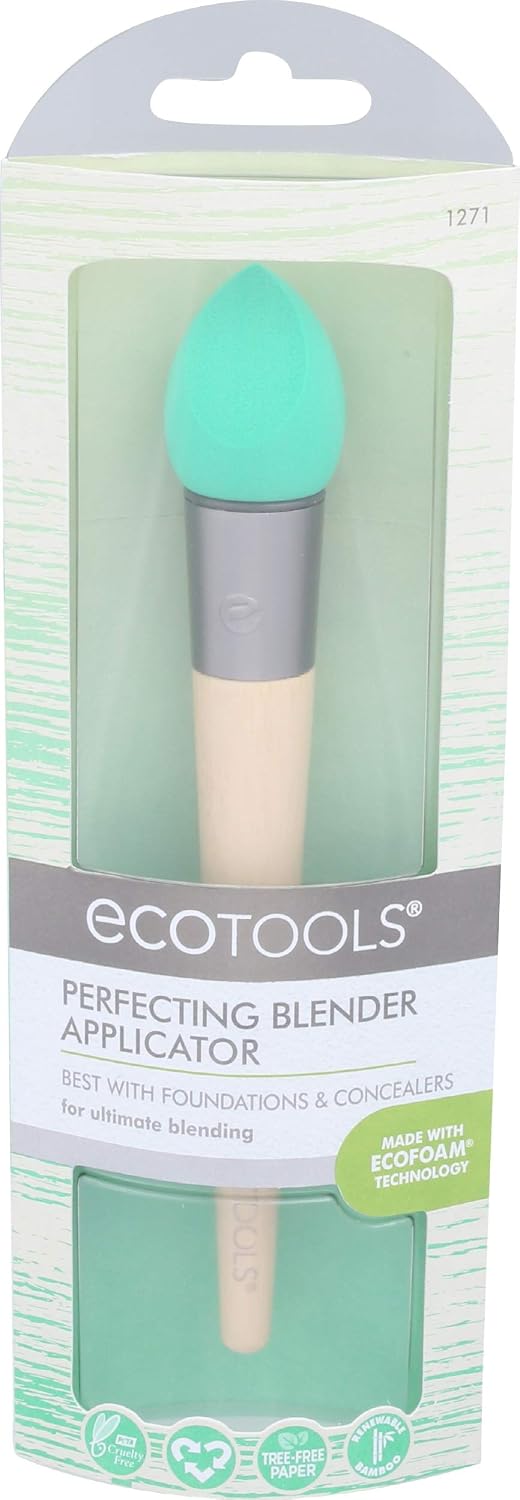 EcoTools Beauty Makeup Blender Sponge, For Liquid Foundation and Concealer, .80 Ounce
