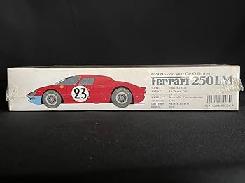 Ferrari 250LM 1/24スケールモデル Ferrari 新品 絶版 レベル 1/24 250 LM ミニカー : ミニマルヤマ
