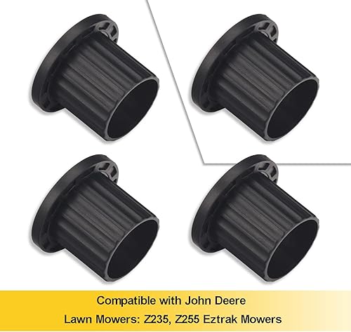 Miniatura 6 de M167267 Buje de yugo compatible con cortacésped John Deere Ztrak, compatible con cortacéspedes Z235 Z255 Z335E Z355E Z335M Z345M Z345R, paquete de 4