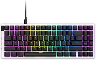 NZXT Function MiniTKL - Compact Tenkeyless Gaming Keyboard – Gateron Red Mechanical Switches: Linear, Fast, and Quiet – Hot-Swappable – RGB Backlit – Aluminum Top Plate – Sound Dampening Foam – White