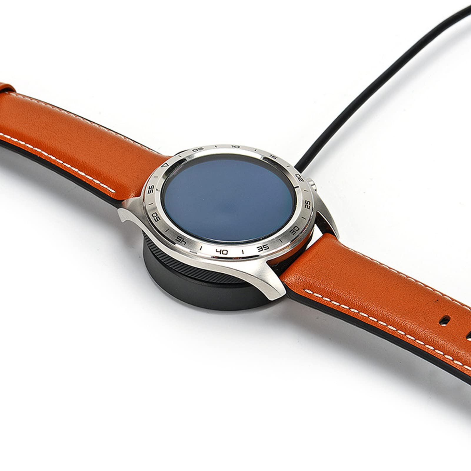 Fast Charging Charger Dock with USB Magnetic Cable Replacement Charger Dock Charger for GT GT2 GT 2e for Honor Magic Watch, Compact and Lightweight (Black)