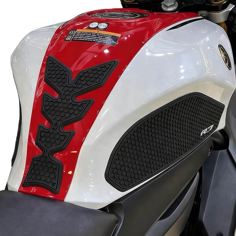 Motorcycle For R7 YZF R7 YZFR7 2021-2025 Side Fuel Tank pad Tank Pads Protector Stickers Decal Gas Knee Grip Traction R7 Tank pad