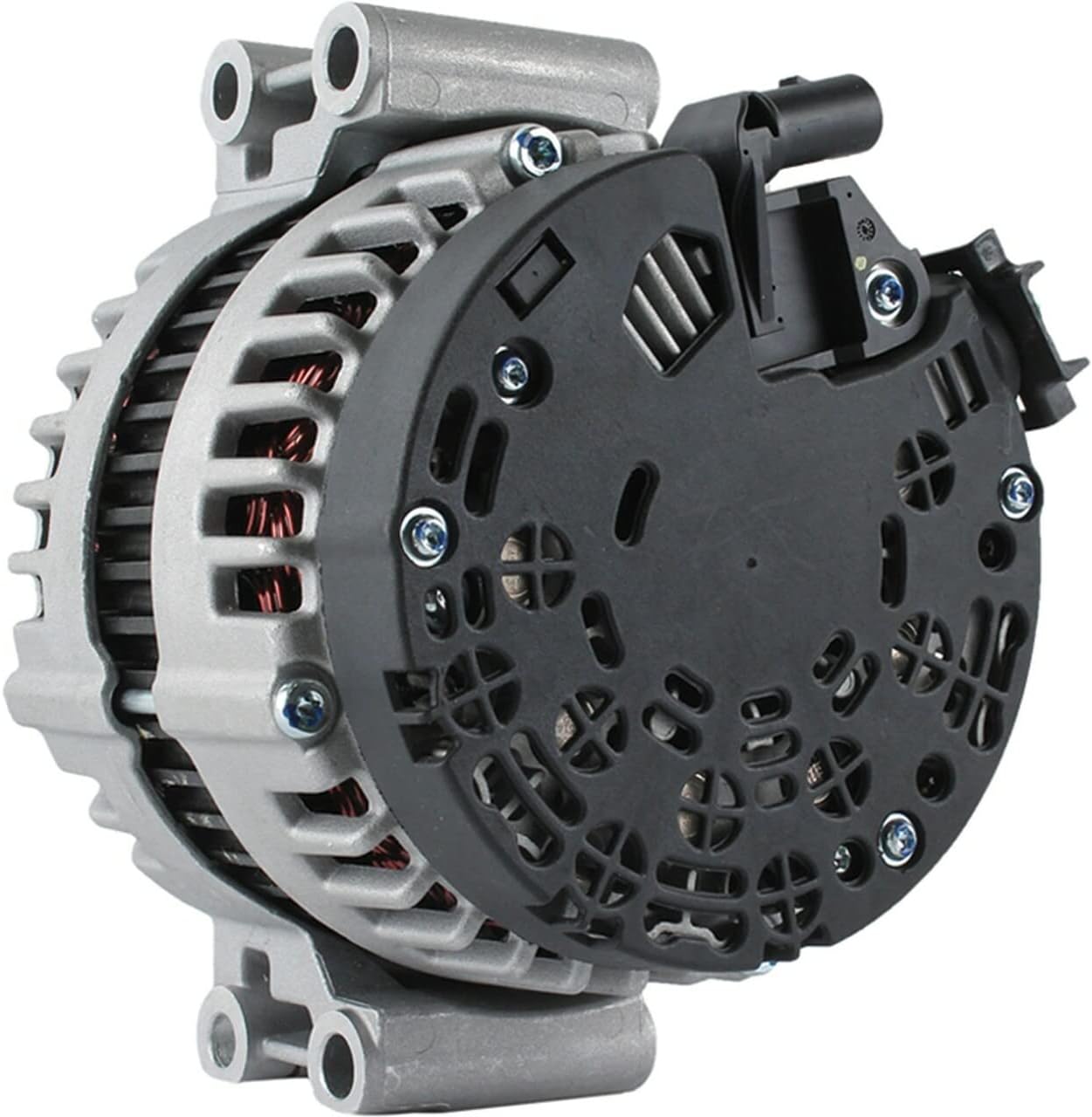 DISCOUNT STARTER & ALTERNATOR 12 Volt 180 Amp Alternator Compatible With BMW 328 Series 3.0L 2007-2014 12-31-7-550-968, 12-31-7-551-256, 12-31-7-555-926, 0-121-715-012, 0-121-715-112
