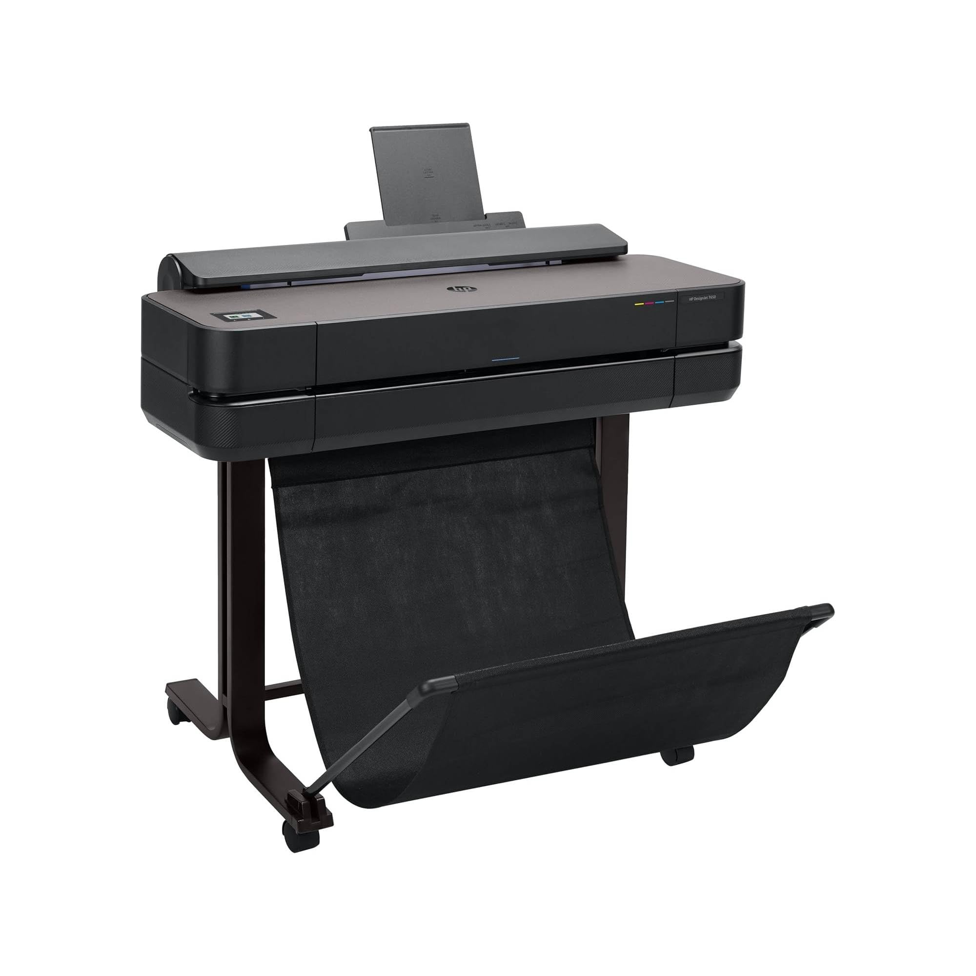 HP DesignJet T650, 61cm (5HB08D), Impresora Gran Formato, Plotter, Estándar A4-A1, 81 Impresiones A1/h, Wi-Fi,Ethernet,USB, 2400x1200 dpi,Metal Reciclado, Edición 2025, Garantía 2 Años, Click, Negro