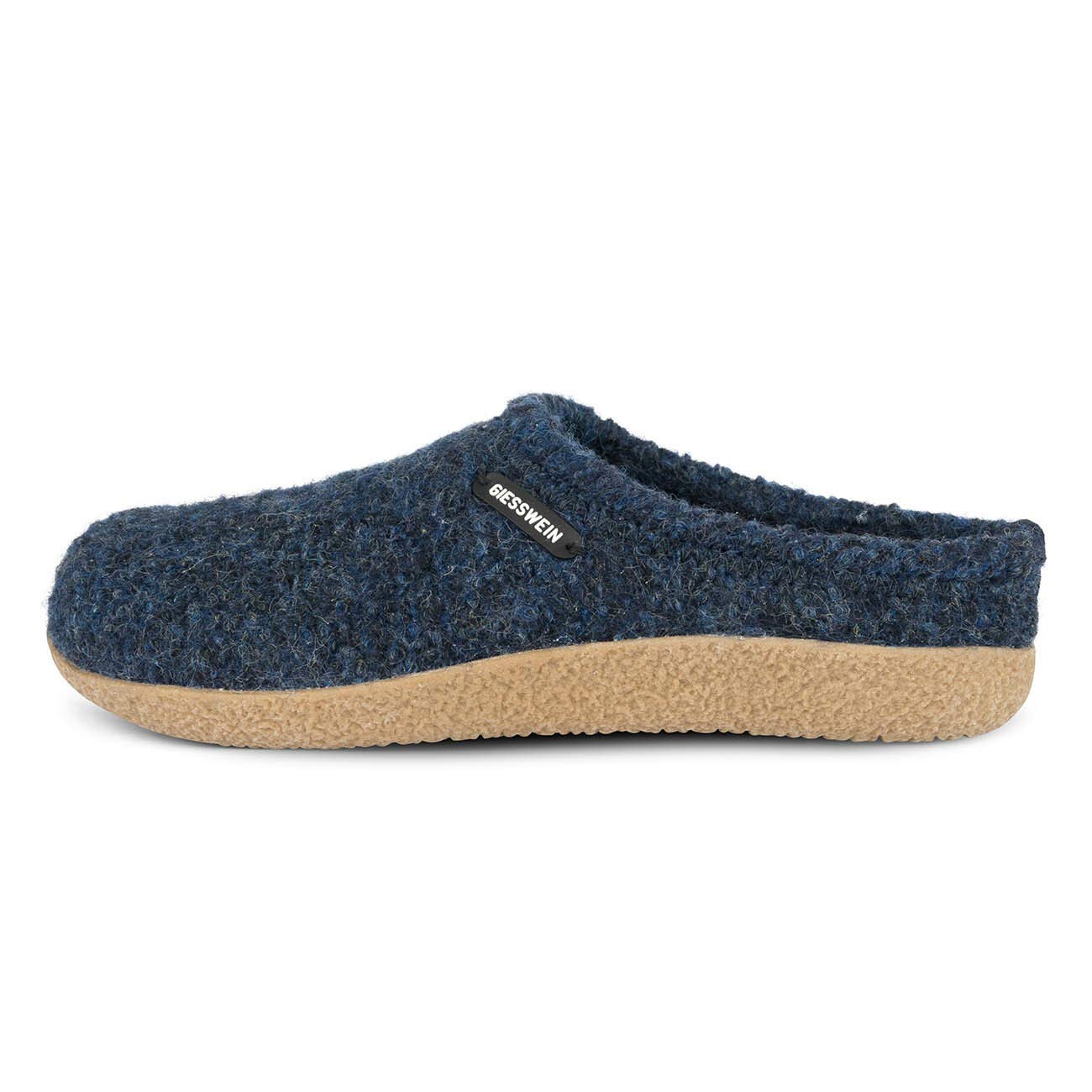 Giesswein Veitsch Unisex Wool Slippers with Non-Slip Outdoor Sole Ocean