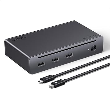UGREEN Thunderbolt 4 Docking Station, 8-in-1 40Gbps Max Transfer TB4 Dock
