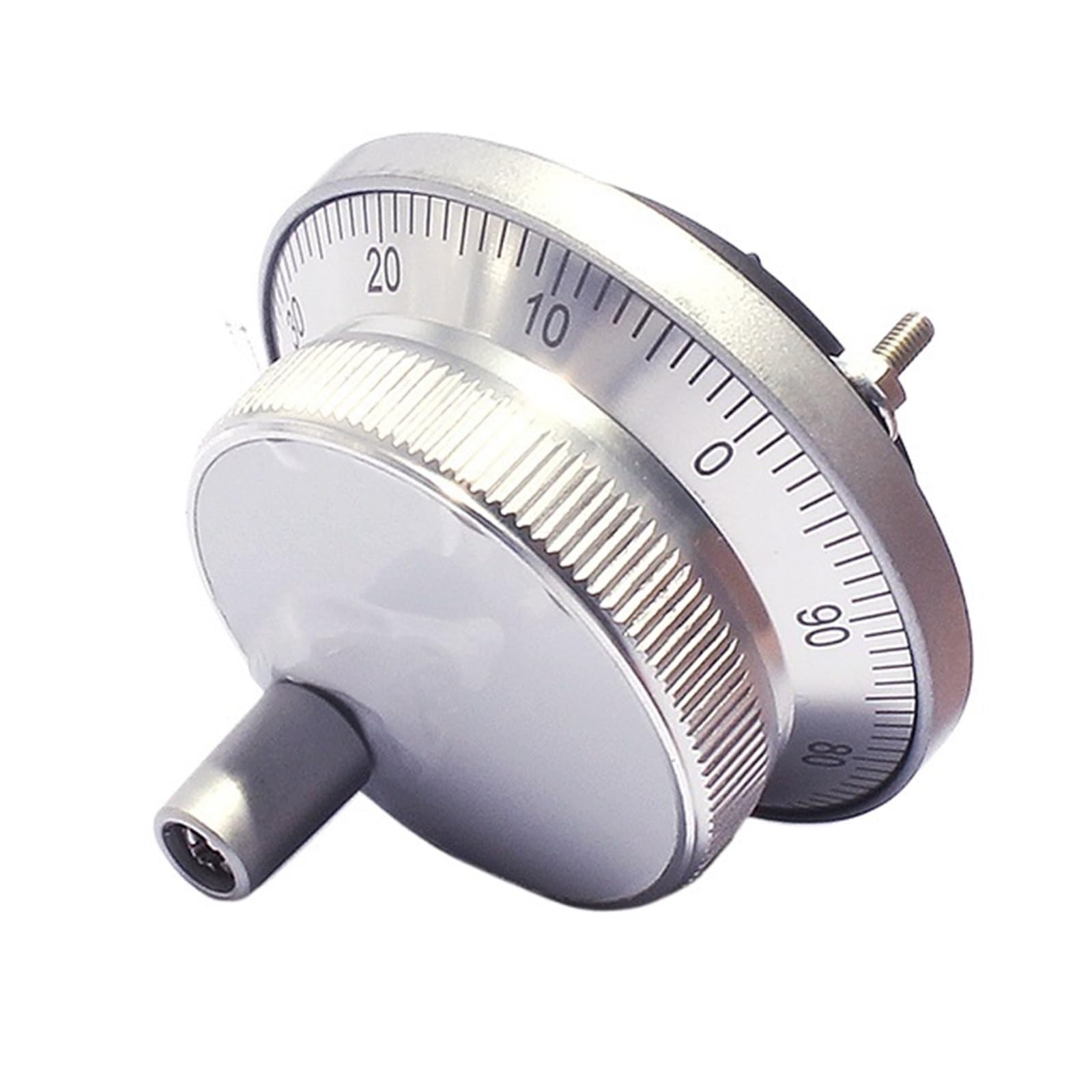 Wudcw 60Mm 6Pin 5V 100Ppr 1Pc Handwheel Pulser 60Mm Pulse 100 5V 4Pin 6Pins Manual Pulse Generator Hand Wheel Machine Rotary Encoder Black