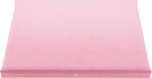 Miniatura 9 de Mindful & Modern Zabuton - Tapete de meditación relleno de algodón para yoga y meditación, cojín de meditación Zabuton para soporte de rodillas y